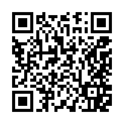 QR code in black and white with complex pattern of squares and rectangles.
